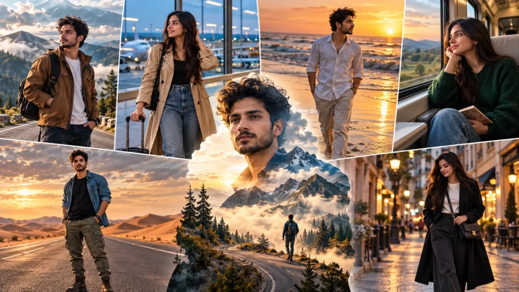 Cinematic Travel AI Photo Editing Prompts 2026 Cinematic Travel AI Photo Editing Prompts 2026