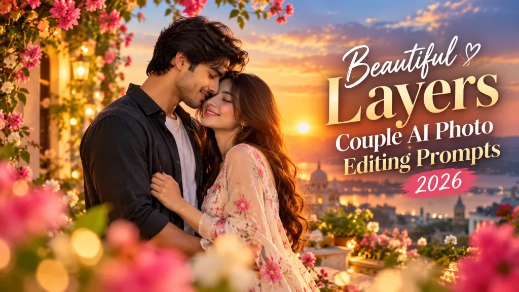 Beautiful Layers Couple AI Photo Editing Prompts 2026 Beautiful Layers Couple AI Photo Editing Prompts 2026