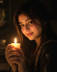 Classic Candlelight Portrait Prompt