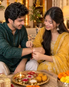 Classic Rakhi Ceremony Prompt