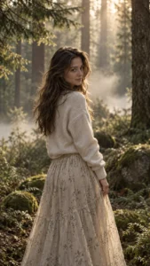 Dreamy Forest Light Prompt for Girls