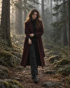 Elegant Forest Fashion Prompt for Girls