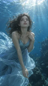Floating Hair Underwater Prompt for Girls