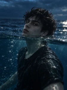 Half-Submerged Cinematic Prompt for Boys
