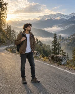 Mountain Road Travel Prompt for Boys
