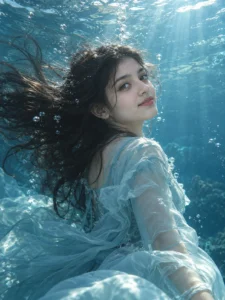 Ocean Princess Underwater Prompt for Girls