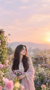 Pastel Flower Garden Wallpaper