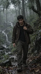 Rainy Forest Cinematic Prompt for Boys