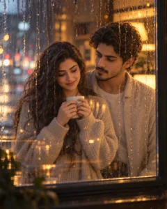 Rainy Window Layer Couple Prompt