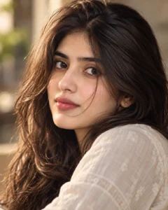 Soft Beauty Close-Up Portrait