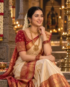 South Indian Traditional Look Prompt