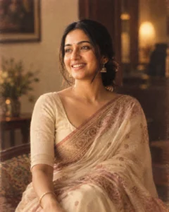 Vintage Blurry Saree Prompt